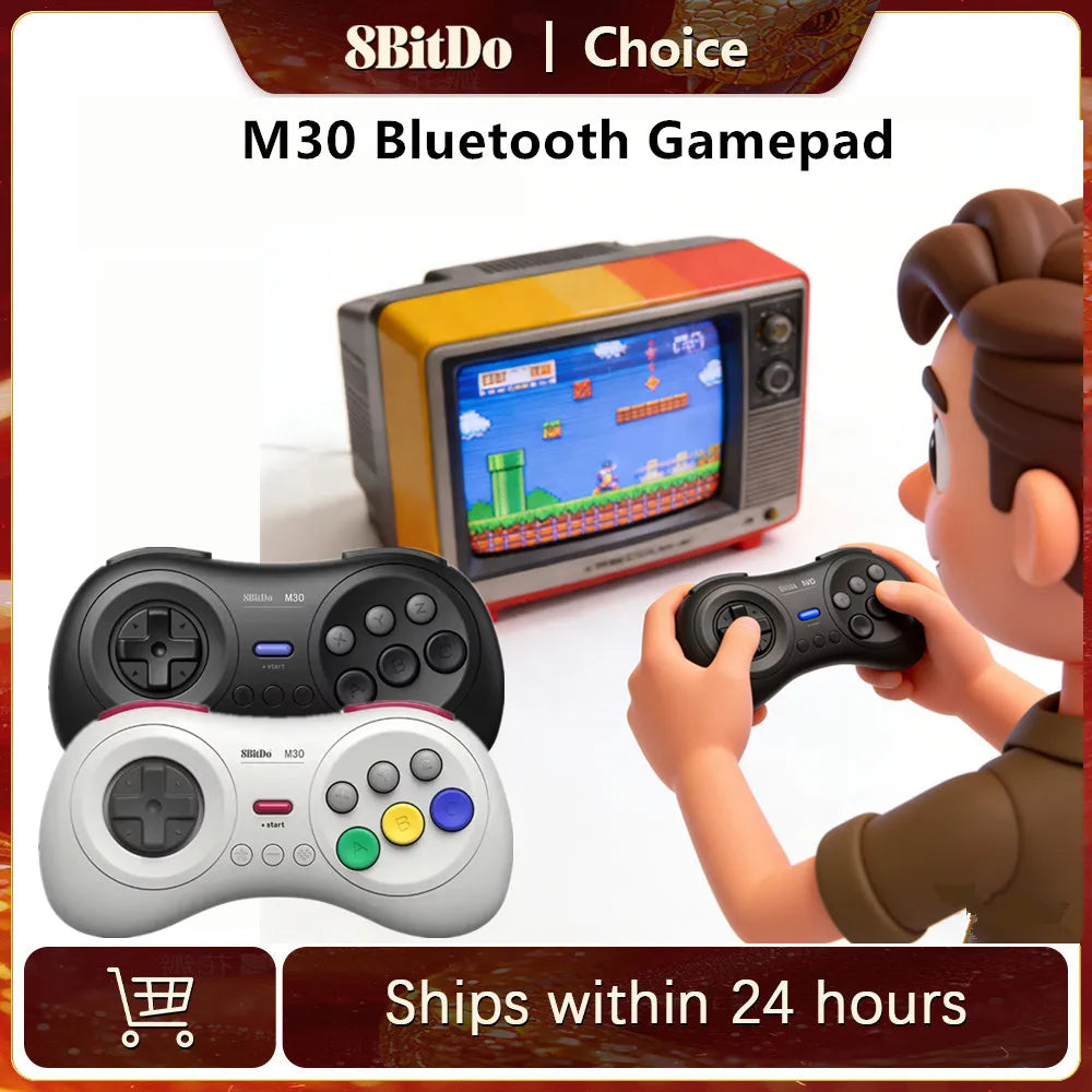 8bitdo M30 Bluetooth Controller Gamepad for Nintendo Switch PC Windows
