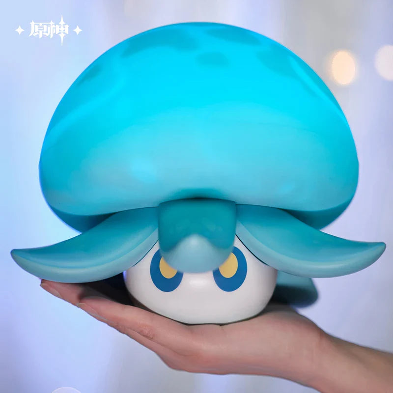 Genshin Impact Genuine Game Floating Water Mushroom Fungus Anime Character Night Light Children Bedside Lamp For Night Kids Gift