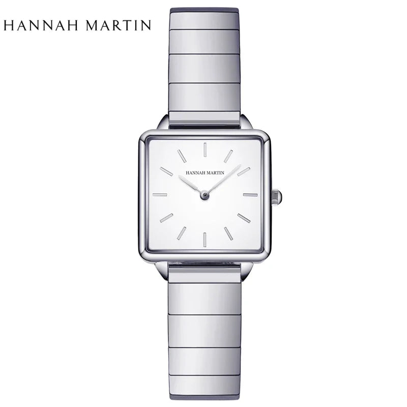 Simple Design Stainless Steel Strap Quartz Machine Core 3ATM Waterproof Wrist Watch Multifunctional Dropshipping Women's Watches