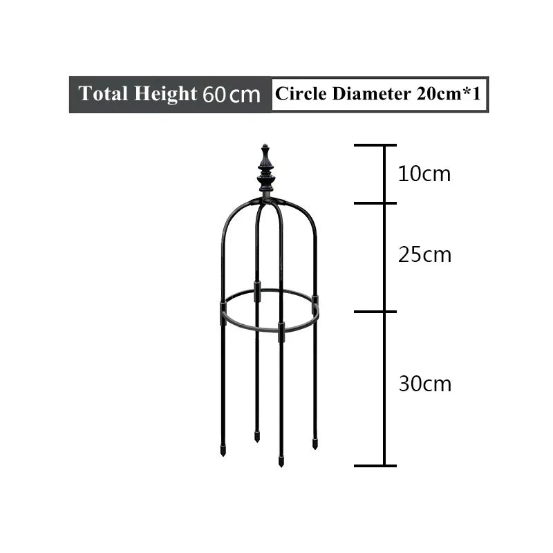 Plant Climbing Supporter Climbing Plant Support  Frame Outdoor Flower  Vines Pot Stand Garden Climbing Frame Indoor Floral Decor