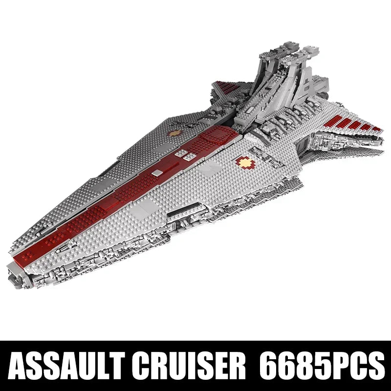MOULD KING Ideal SPACE WARS Plan Series Star Destroyer Starship UCS Building Blocks Compatible Bricks Model Toys for Boys Adult
