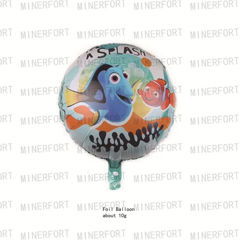 Finding Nemo Themed Party Supplies Cake Topper Balloons Stickers