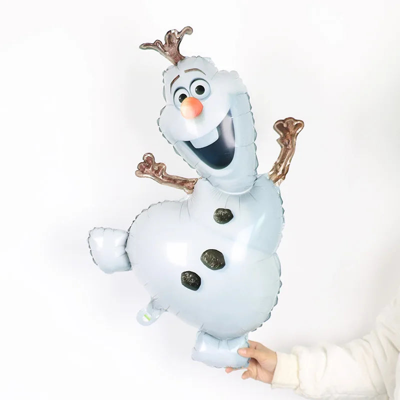 Frozen Anna Elsa Princess Birthday Party Decorations Balloon Disposable Tableware Party Supplies