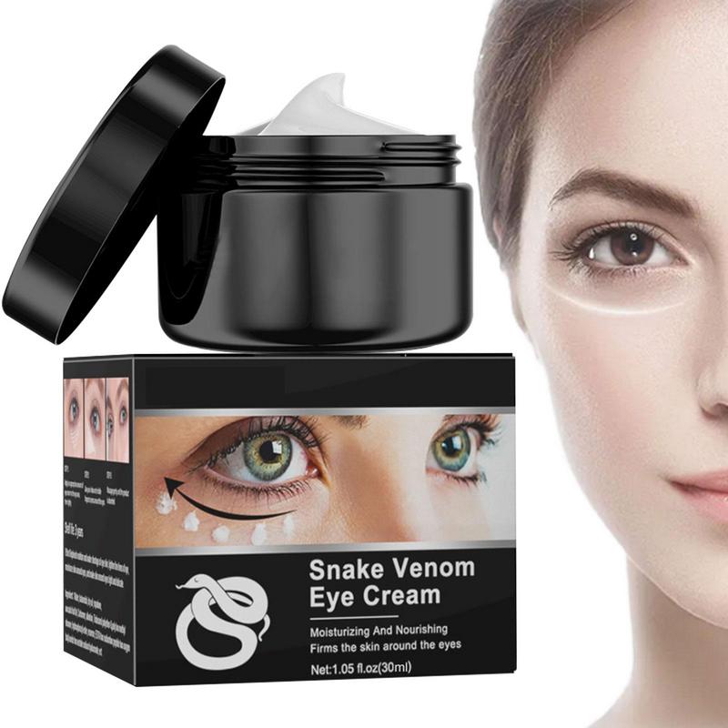 30ml Snake Venom Peptide Eye Cream Deep Moisturizing Nourishing Removal Eye Bags Cream Anti-Puffiness Eye Care for Men Women