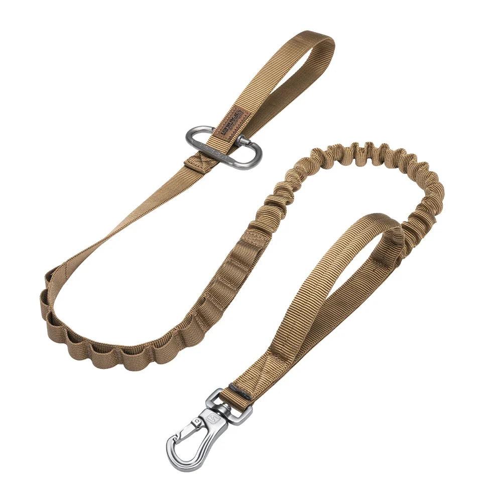 Tactical Dog Leash Durable Bungee Leash Pet Nylon Walking Training Leash For Medium Large Dogs German Shepard