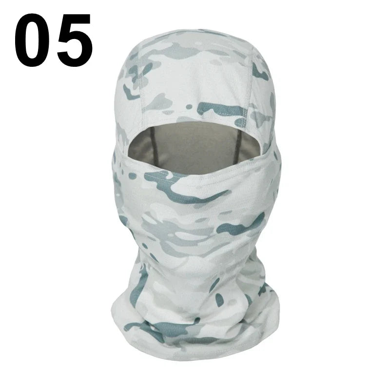 Camouflage Balaclava Full Face CS Mask Ski Cycling Hunting Head Neck