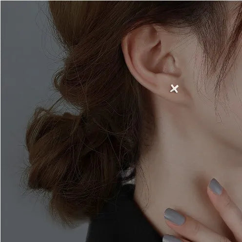 Gothic Red Binding Heart Earring for Women Crystal Thorns Love Open Ring Goth Irregular Layered Stone Aesthetic Y2K Jewelry