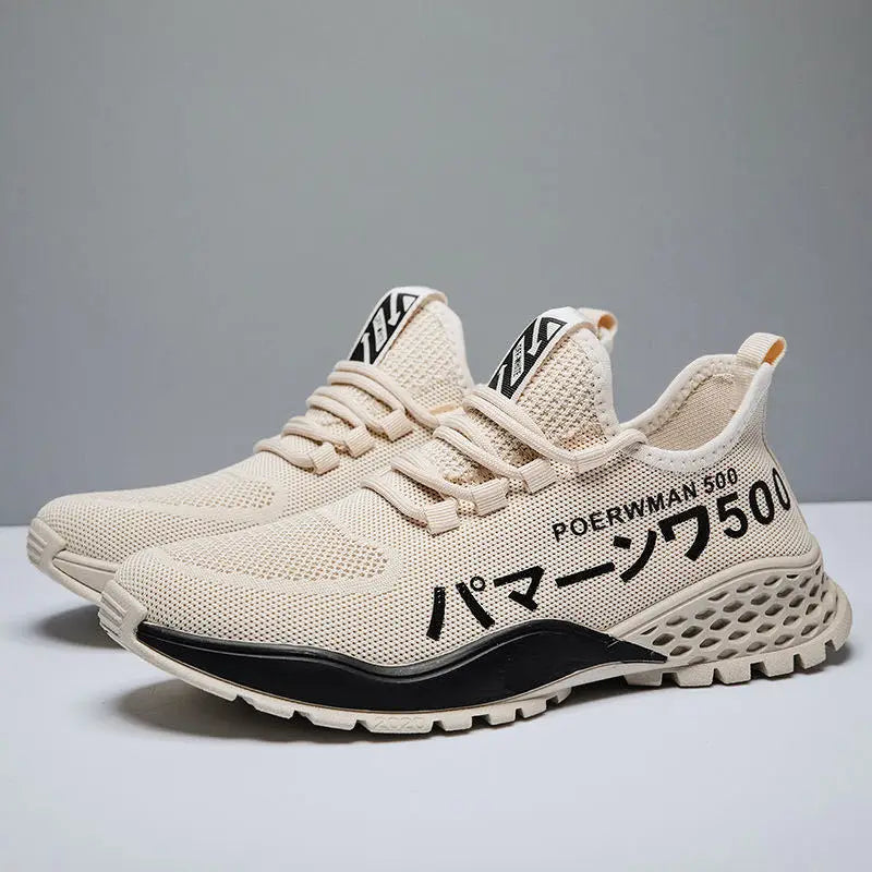 Men's Lightweight Mesh Breathable Casual Sports Shoes Summer Soft Sole Comfortable Outdoor Running Shoes Youth Sneakers Zapatos