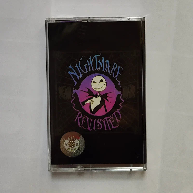 Anime The Nightmare Before Christmas Danny Elfman Music Tape Jack Skellington Sally OST Album Cosplay Cassettes Soundtracks Box