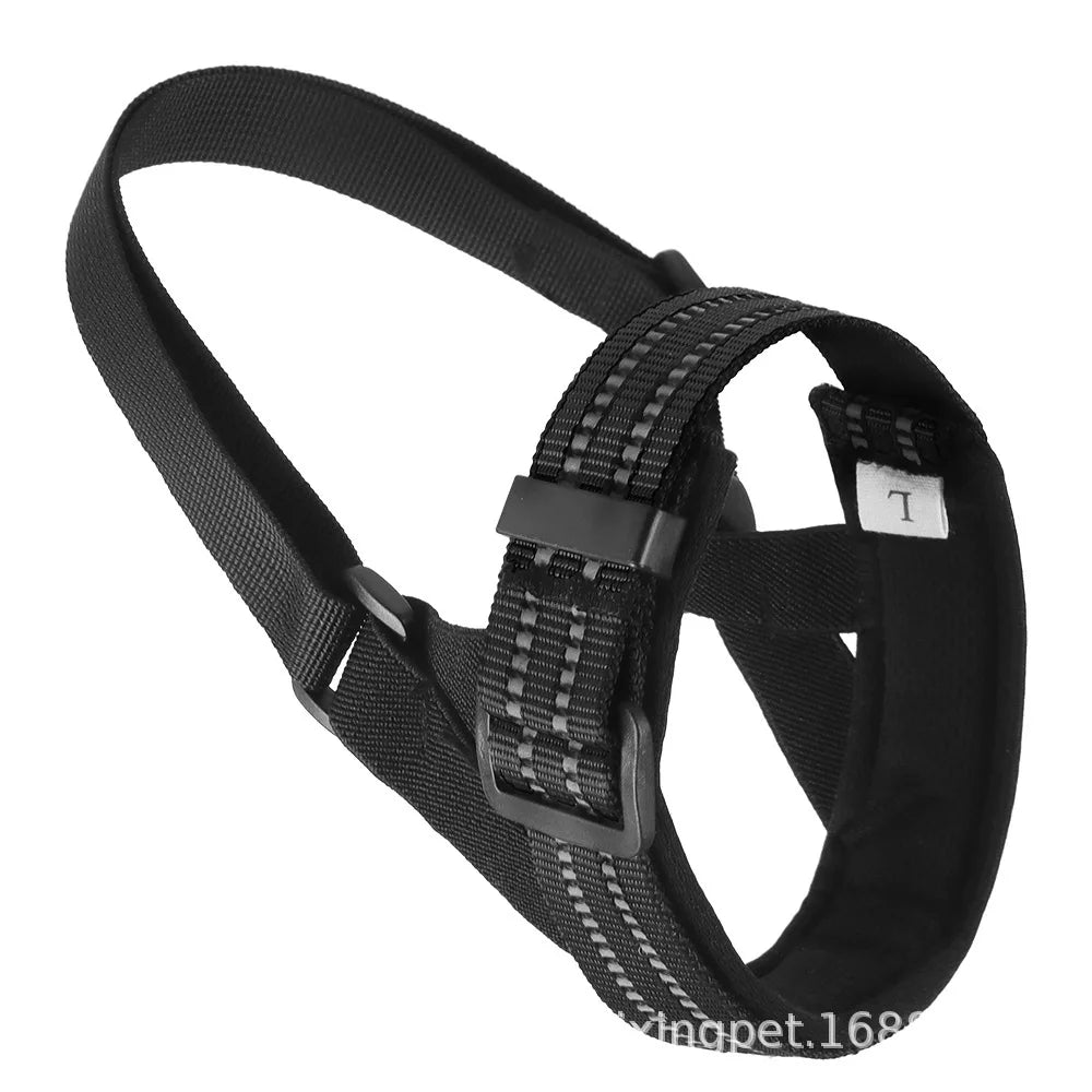 Tactical Outdoor Dog Muzzle for Large Dogs Bite Proof Anti Bark Pet Anti-barking dog tactical muzzle; anti-ingestion dog muzzle