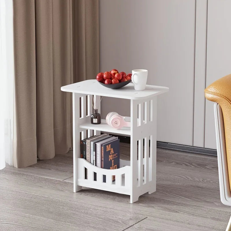 Nordic Storage  Coffee Table, Bedside Cabinet, Mini End Table for Living Room Bedroom