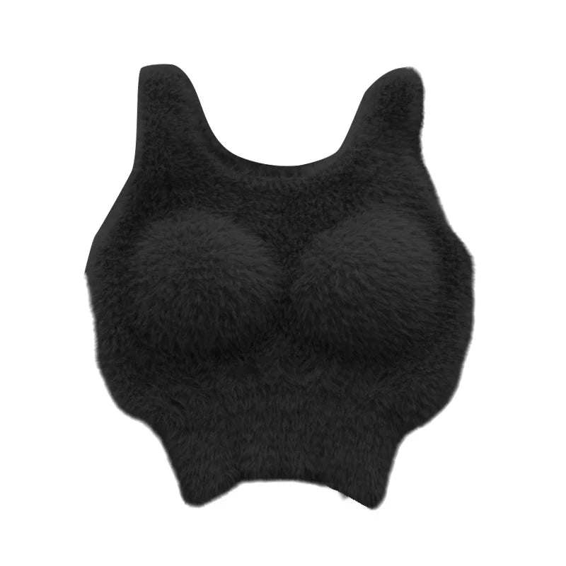 Plush Warm Wool Tank Tops