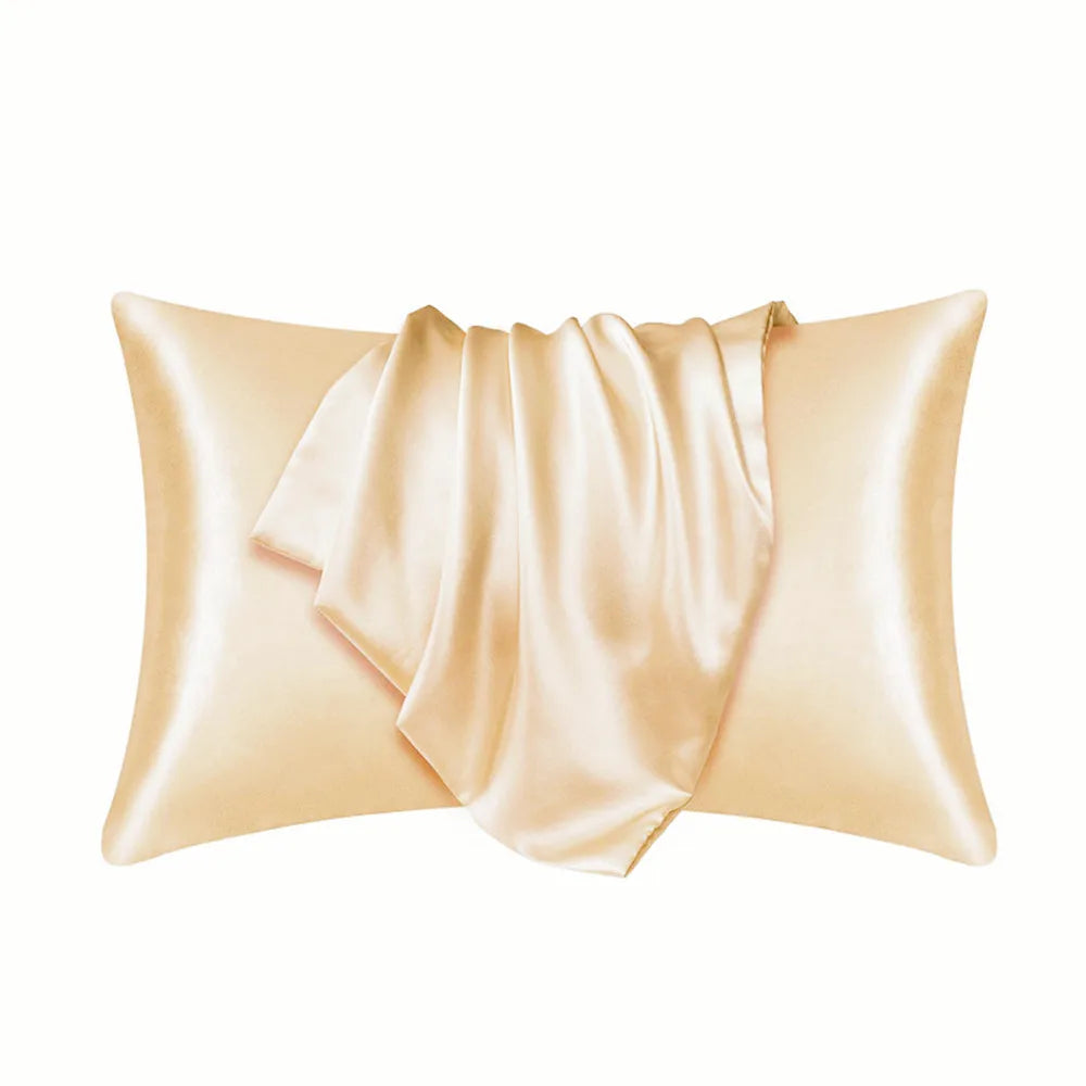 100% Natural Mulberry Silk Pillowcase White Black Grey Khaki Blue Pink Sliver Bed Pillow Covers Luxury Cases Home Bedding Decor