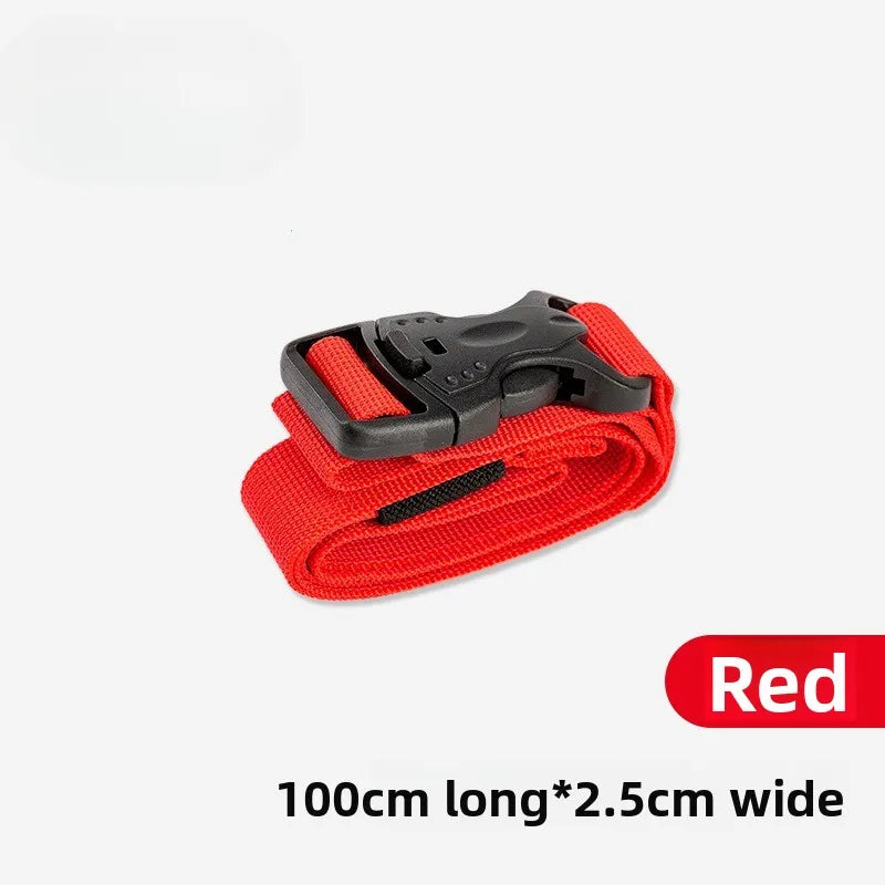 4/2/1pcs Cargo Tie Luggage Lash Belt Strap Buckle Camping Nylon Travel