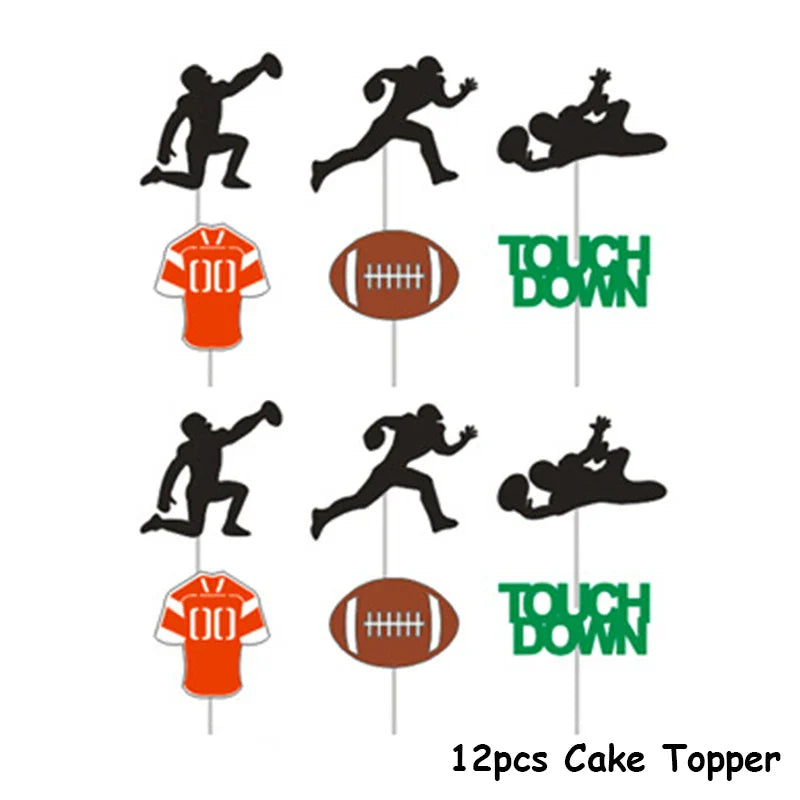 Football Disposable Party Supplies