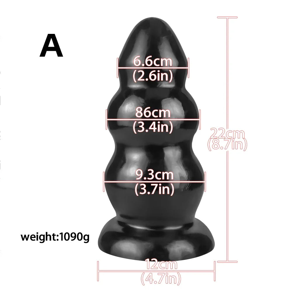 Super Large Anal Butt Plug Huge Anal Dildo Penis Anus Big ButtPlug Expansion Prostate Massager Anal Masturbator for Men Adult Se