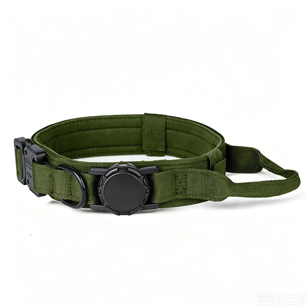 Adjustable Tactical Dog Collar Leash Harness for Medium Large Dogs Pet Accessories Durable Training Gear for German Shepherds