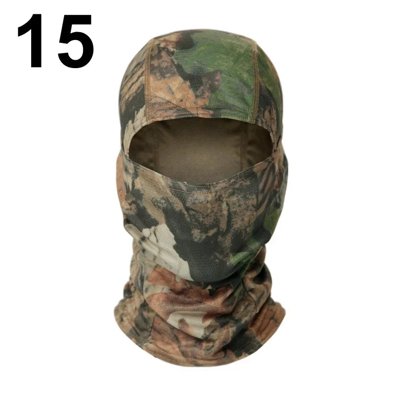 Camouflage Balaclava Full Face CS Mask Ski Cycling Hunting Head Neck