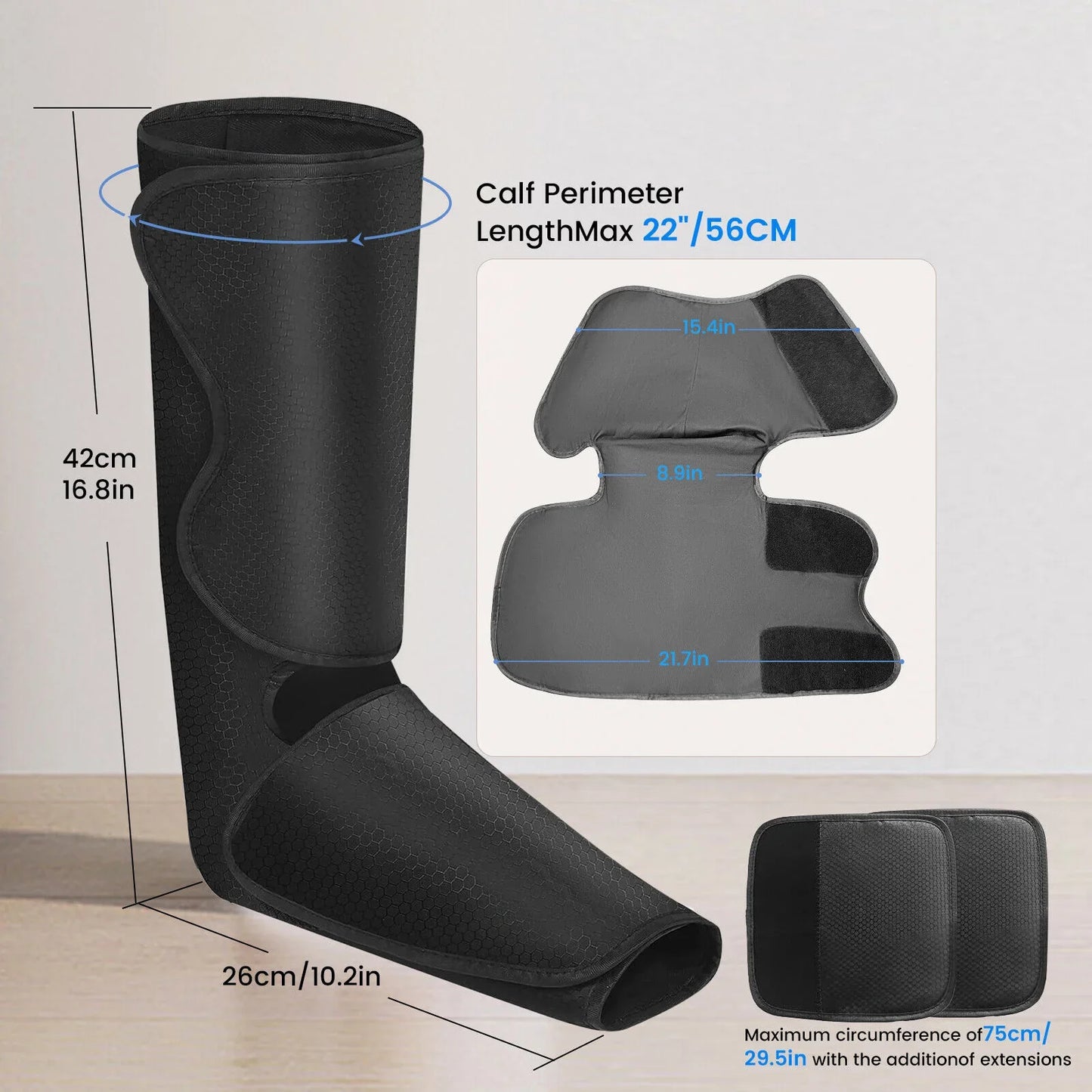 Sejoy Foot Massager with Heat Electric Calf Massage Gift For Parrents