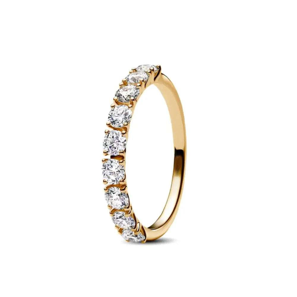Gold Color Sun Heart Bow Size 6 7 8 9 Ring Rings for Trenday Women