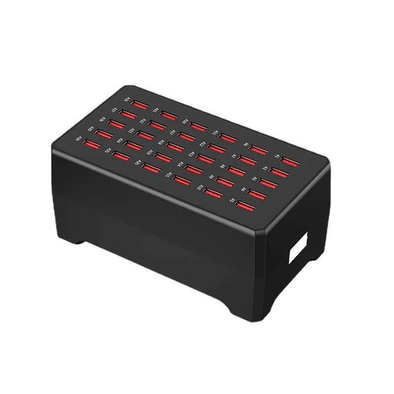 150W Multi USB Fast Charger 30 Ports USB LED Indicator Carregador Charging Station For Tablet iPhone 12 13 14 Samsung S23 Ipad