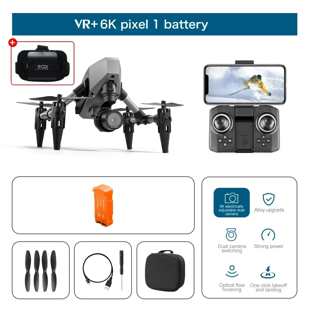2024 New XD1 Mini Drone 8K Professionals HD Camera 5G GPS WIFI Height Maintaining Four Sides Obstacle Avoidance RC Quadcopter To
