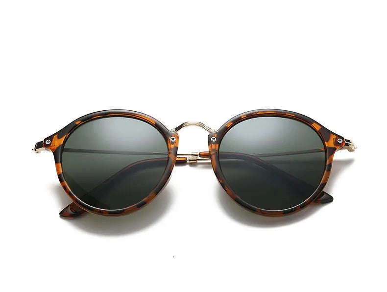2024 New Round Sunglasses Ladies Retro Trend Transparent Personality Women's Brand Designer Sunglasses High Quality UV400