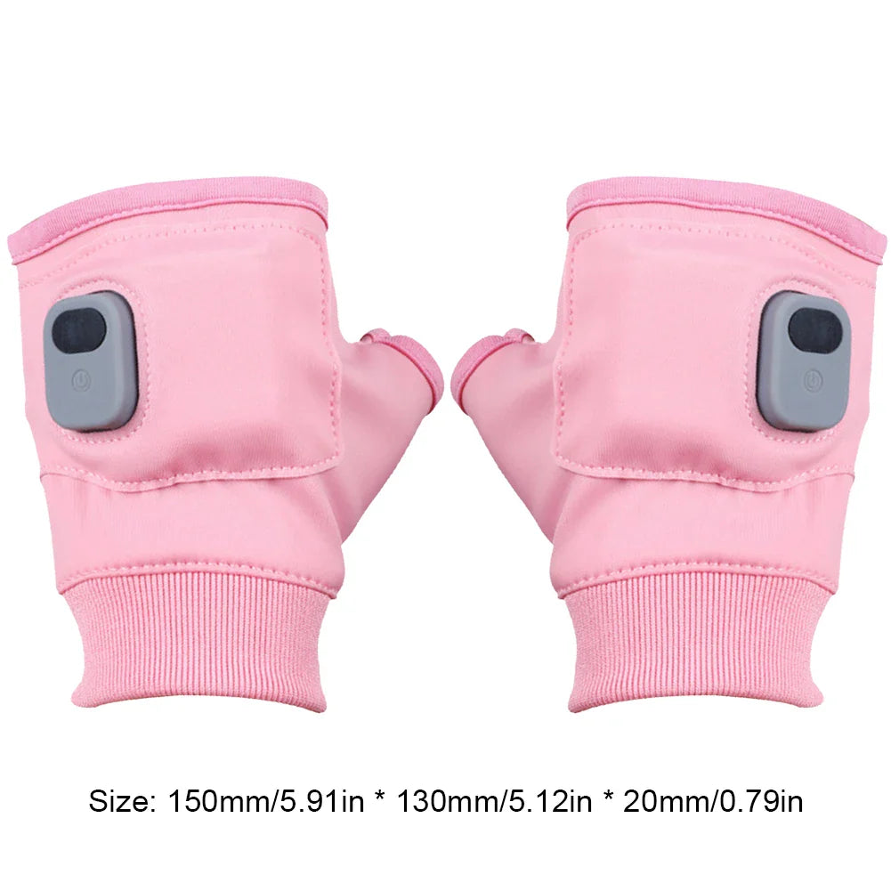 Comfort Warm Gloves Electric Winter Heating USB Rechargeable Smart Warm Winter Gloves For Skiing Cold Weather Driving Hiking