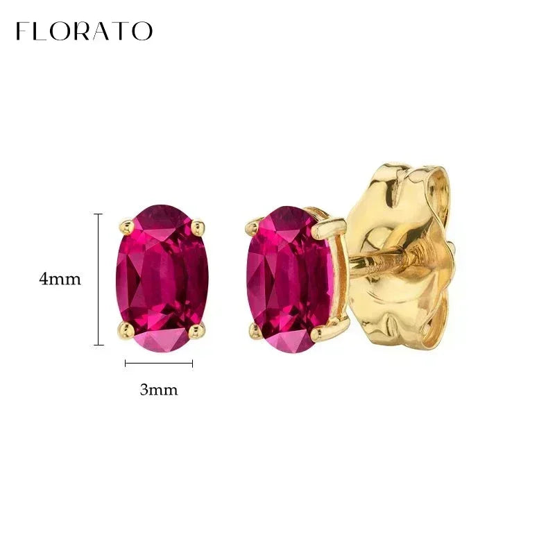 925 Sterling Silver Ear Needle Rose colors Zircon Hoop Geometric Pendant Earrings for women Luxury Fashion Wedding Jewellery2023