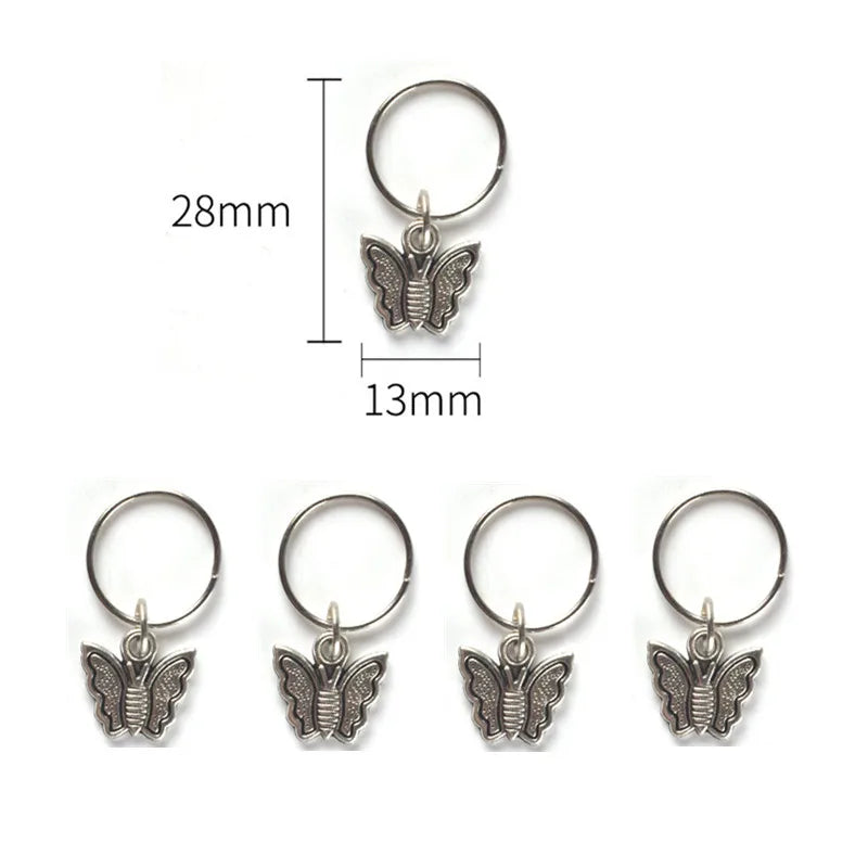 Hair Braid Dreadlock Beads Clips Charms African Braids Cuffs Rings Hip Hop Style Jewelry Dreadlock Clasps Accessories