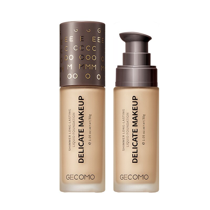 ELECOOL 30ml Foundation Liquid Makeup Face Base Cream Concealer Whitening Moisturizer Oil Control Waterproof Korean Cosmetics