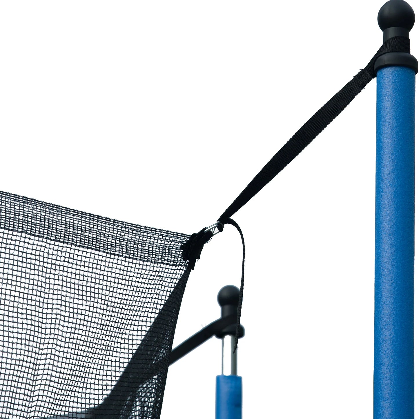 14FT Trampoline With Backboard, With Enclosure Net And Ladder.