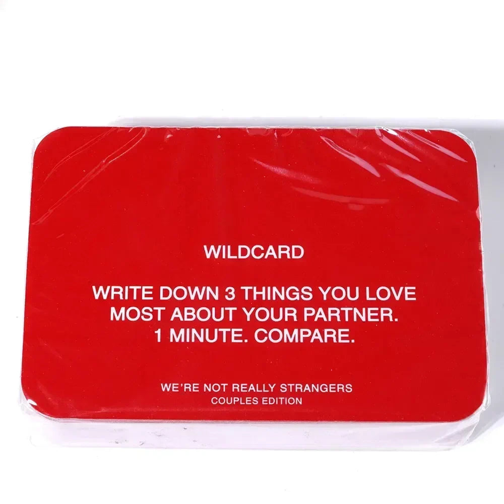 WE'RE NOT REALLY STRANGERS Couples Edition by We’re Not Really Strangers - Couples to Strengthen Their Relationship Party Games