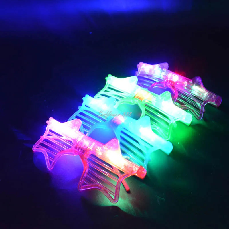 12pcs Adult Kids Women LED Glasses Light Sunglasses Glow Blind Shutter Neon Flash Bar Birthday Wedding Party Halloween Christmas