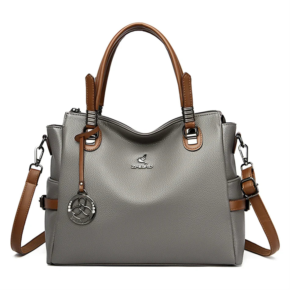 Genuine Luxury Handbags Women Bags Designer HIgh Quality Leather Large Crossbody Bags for Women 2024 Shoulder Bag Sac A Main