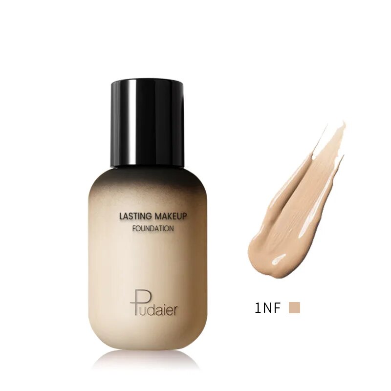 Pudaier 40ml Matte Makeup Foundation Cream For Face Professional Concealing Make Up Liquid Long-lasting Cosmetics