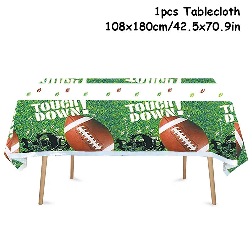 Football Disposable Party Supplies