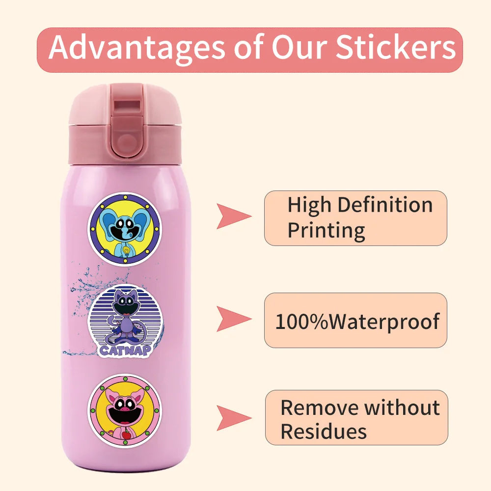 Smiling Critters Birthday Decorations Gamer Party Balloon Stickers Disposable Tableware Cup Plate For Kids Gifts Party Supplies
