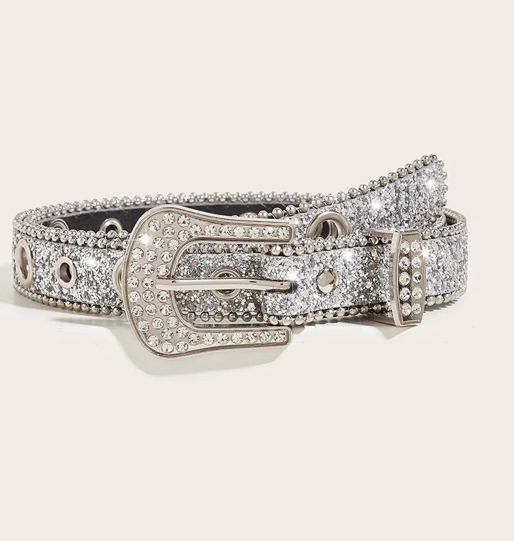 EtherealBe Gothic Rhinestone Belt for Women