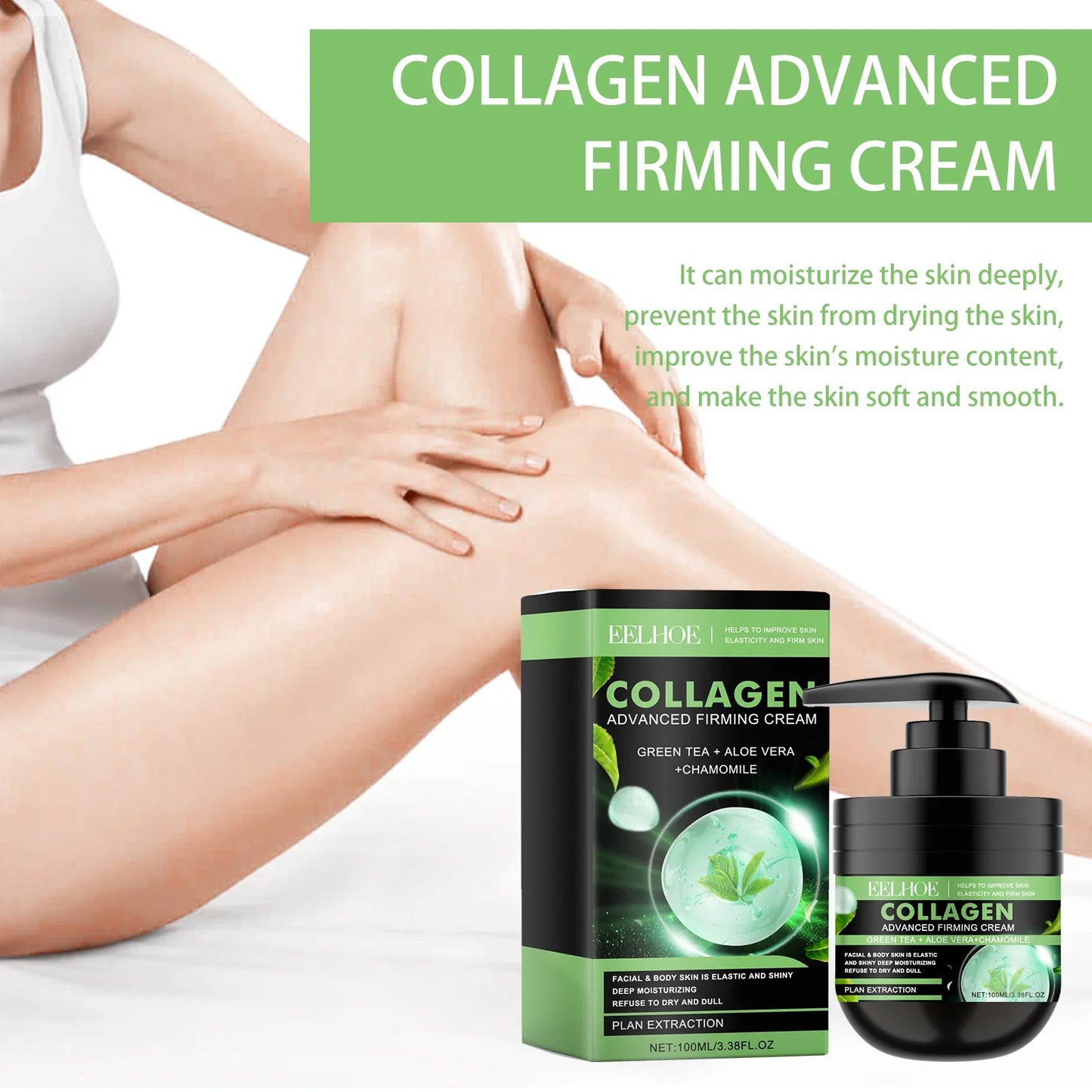 Collagen Firming Body Cream Prevent Skin Dryness Improve Rough Deeply Moisturize And Nourish Smooth Skin Body Care Product 120ml