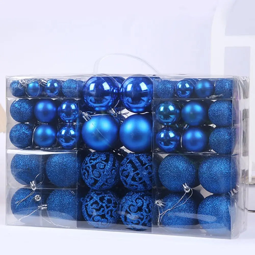 100pcs Christmas Decor Tree Xmas Balls Party Wedding Ornament Party Supplies Xmas Ornament Ball Xmas