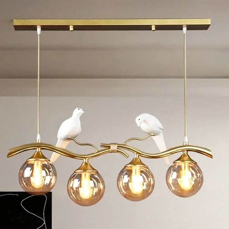 Dining room chandelier creative dining  atmosphere  lamp