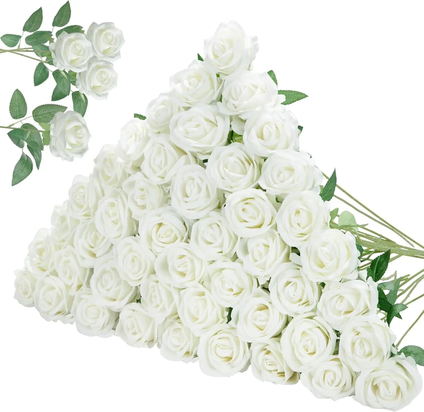 18-300PCS Artificial Rose Flowers Velvet Red Roses Artificial Flowers for Valentine's Day Gifts Wedding Flower Arrangement