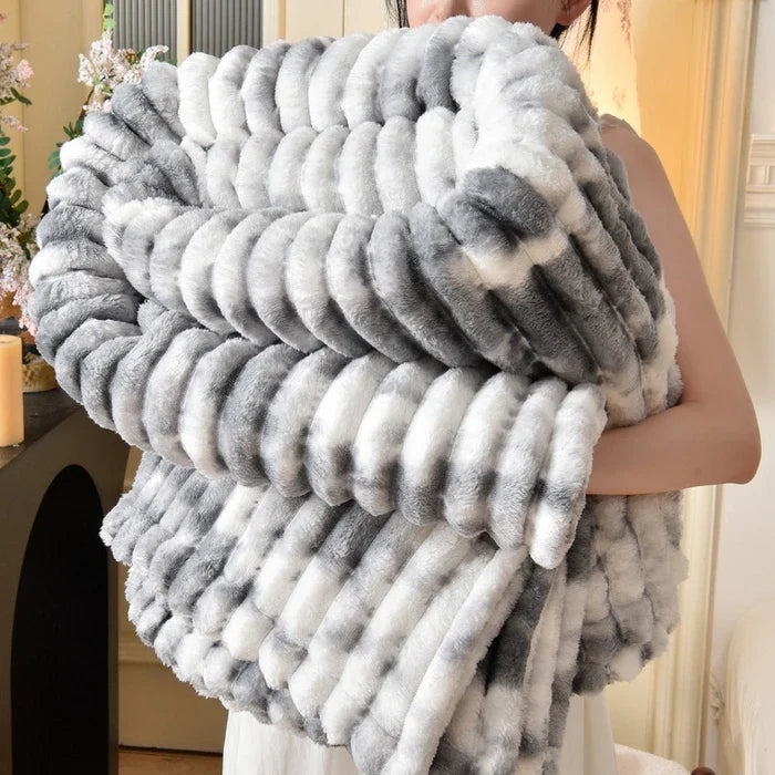 Flannel Blanket Queen Size Spring, Autumn Warm Blankets Soft Plush Sofa Throw Blanket.