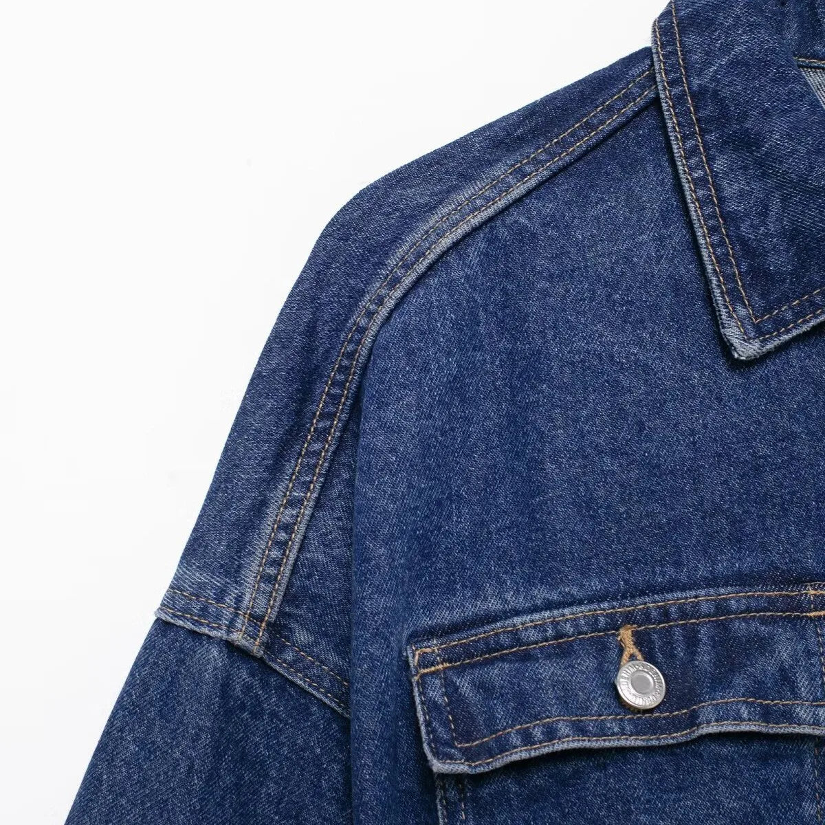 Denim Hoodie Jacket Woman'S Jean Button Up Long Sleeves Washed Casual Denim Casual Jackets For Women 2024 Autumn Versatile