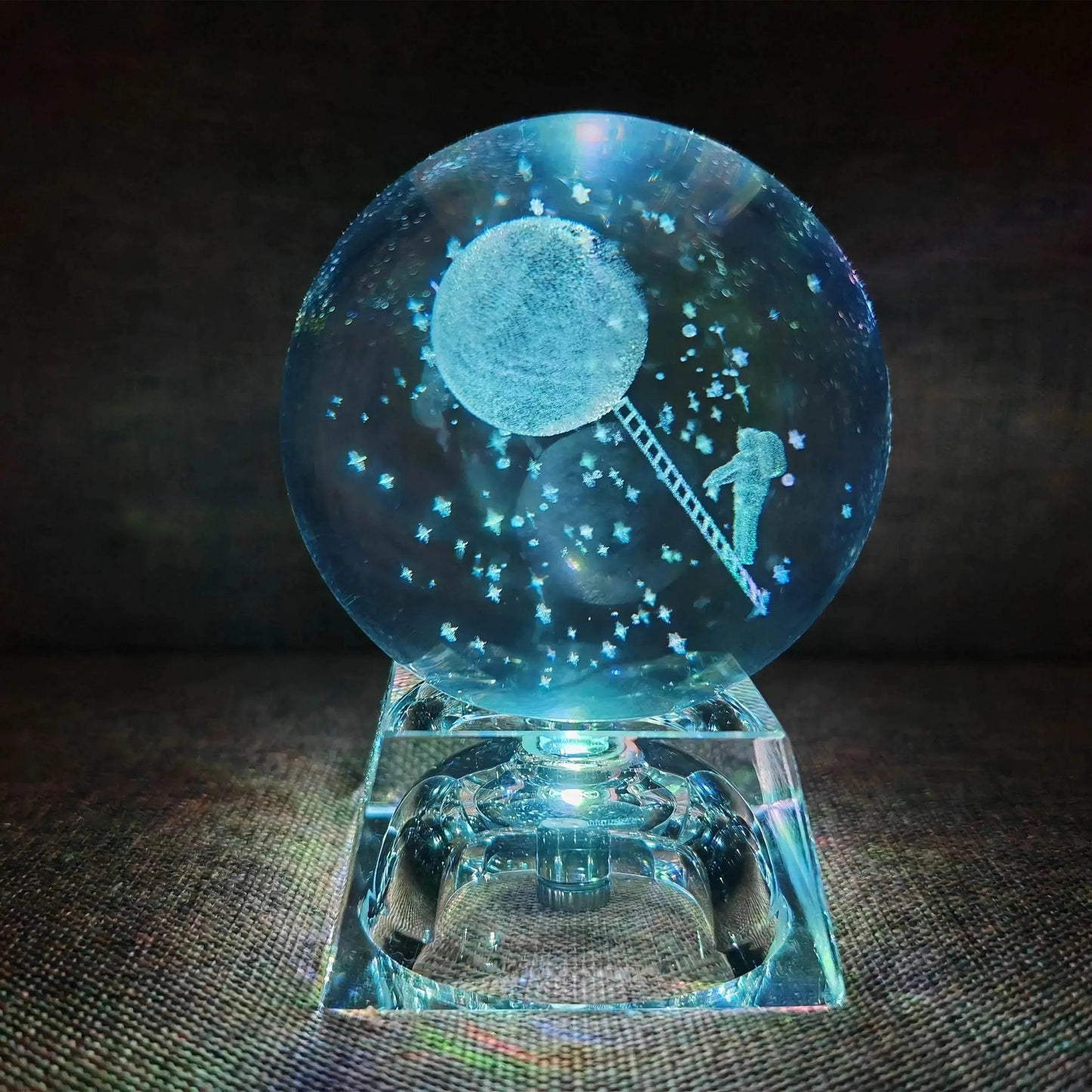 3D LED Crystal Ball Collectible