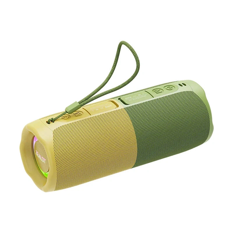 ZEALOT-M5 Magnetic Bluetooth Speaker 2-in-1 Power on Couplet Mini Speaker Macaron Color Dual Channel RGB Light Bluetooth 5.4