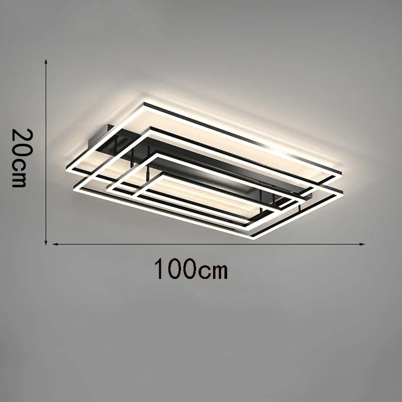 Nordic Home Decoration Salon Bedroom Decor LED Lamp Ceiling Lights for Room Lamps for Living Room Indoor Lighting Lamparas