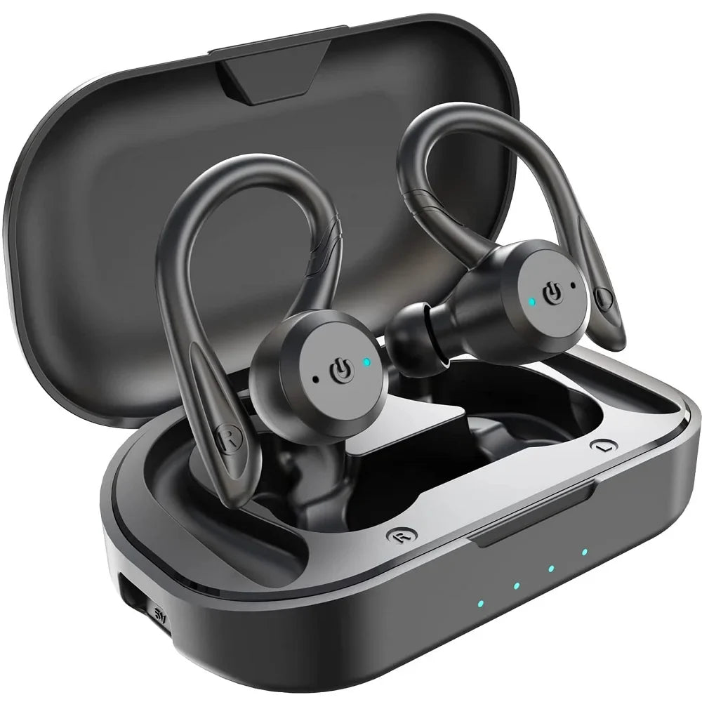 BE1032 NEW Bluetooth 9D HiFi Stereo Music Earphones TWS Wireless Waterproof Sports Headphones Noise Reduction Headset for iPhone