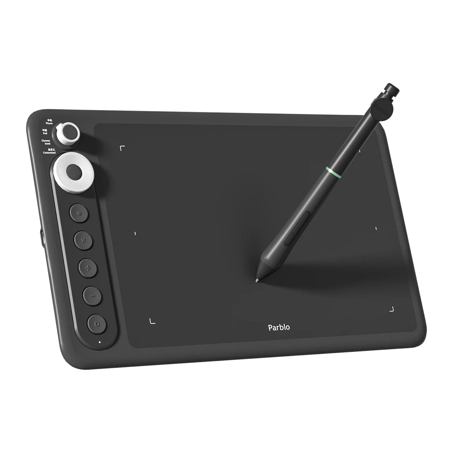 Parblo Intangbo X7 Graphic Tablet Support Android Phone Digital Drawing Tablet Handwriting Pen Tablet 7.2*4.5 Inch
